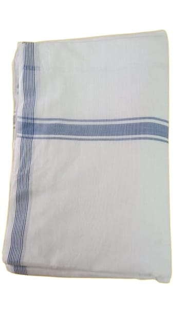 Dhoti Dupatta set White (Dhoti 4.4 mtr Dupatta 2.7 mtr) VH208